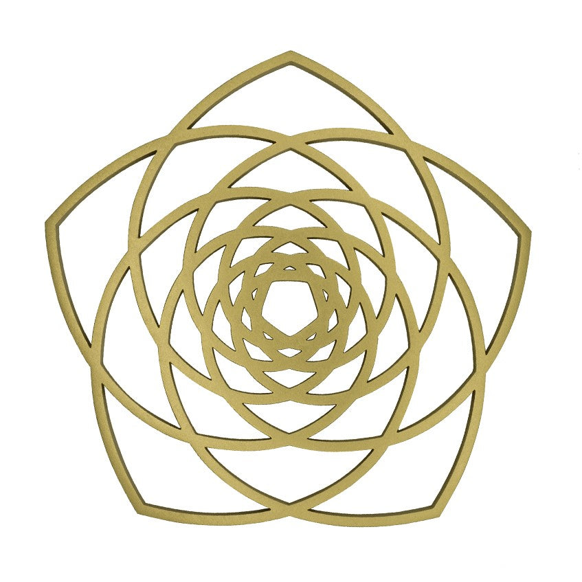 Pentaflor - Símbolo de la Prosperidad (oro)