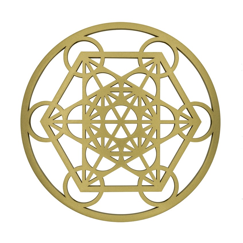 Metatrón - Símbolo de la Espiritualidad (oro)